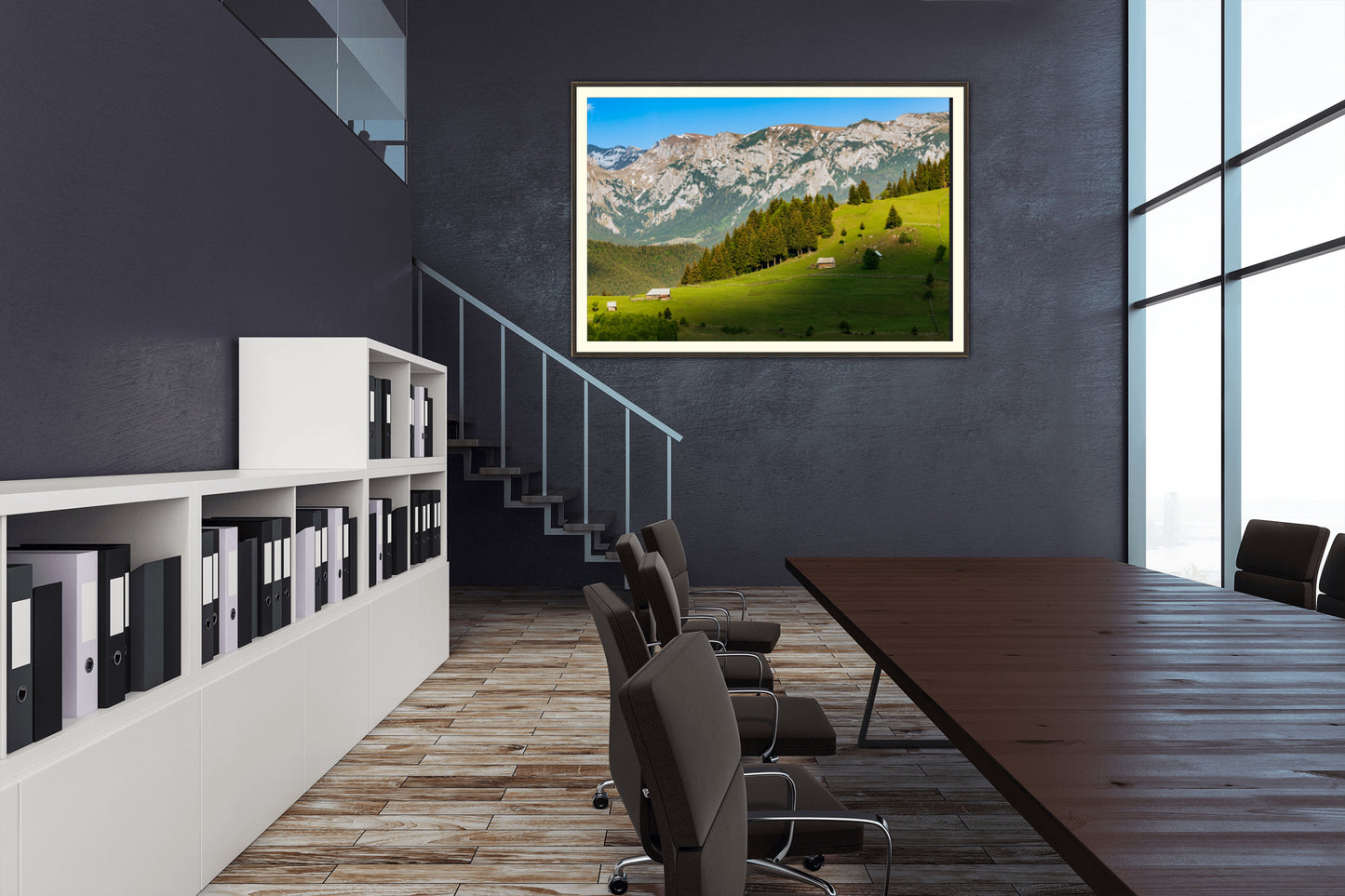 Moeciu and Bucegi Mountains, Romania