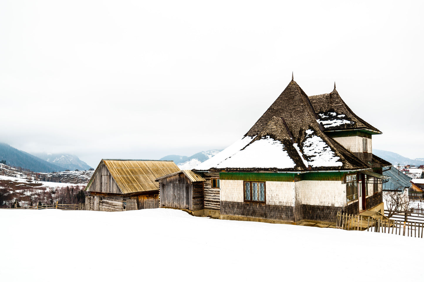 Transylvania, village house