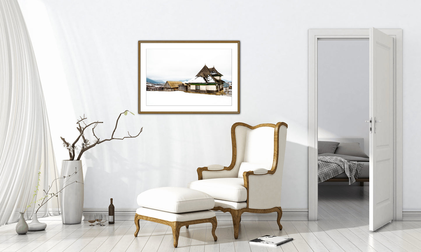 Transylvania, village house