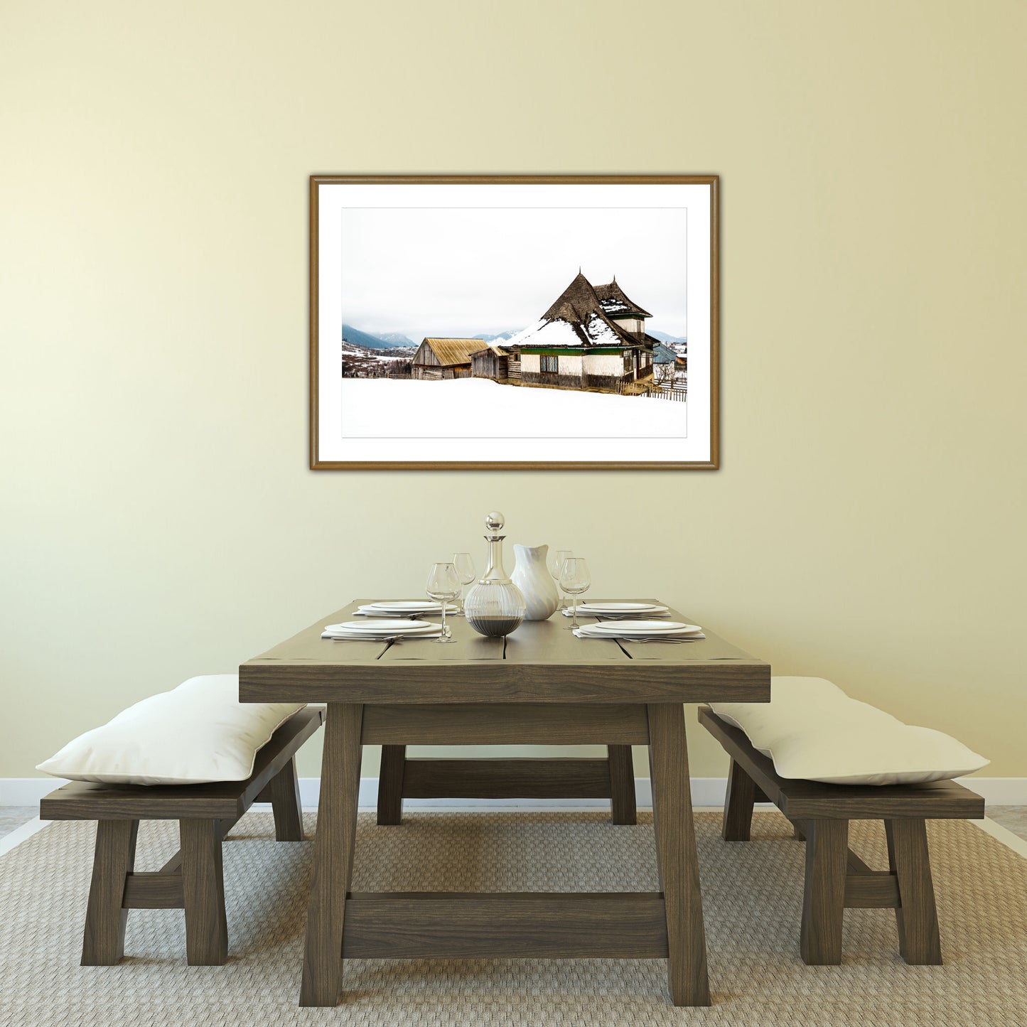 Transylvania, village house