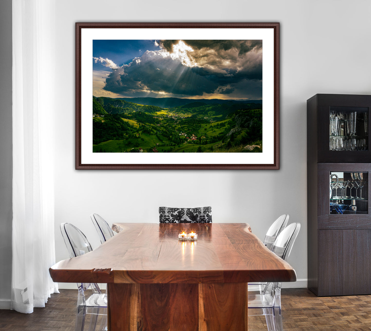 Valley Carpathian Mountains, Romania