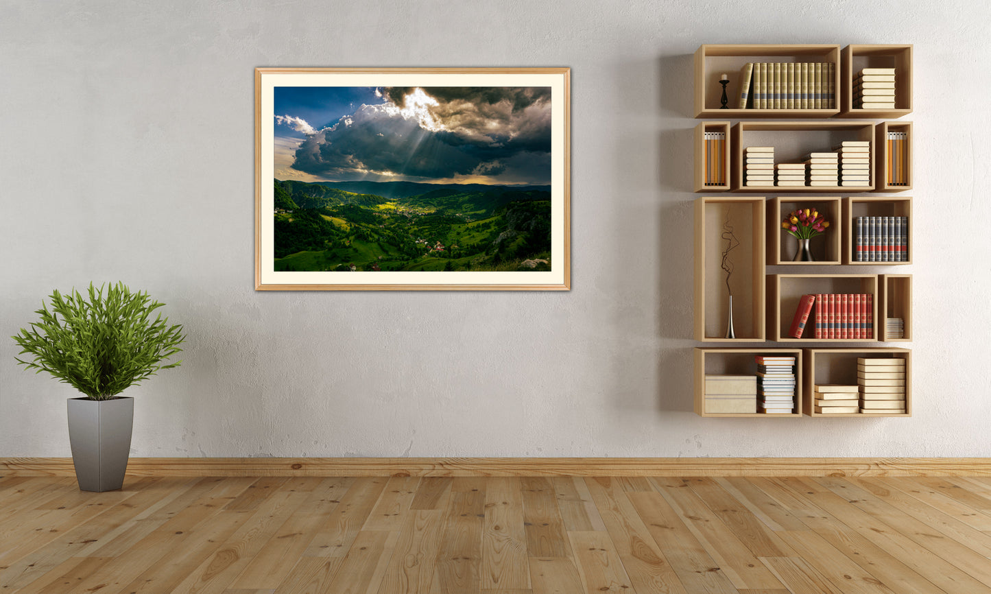 Valley Carpathian Mountains, Romania