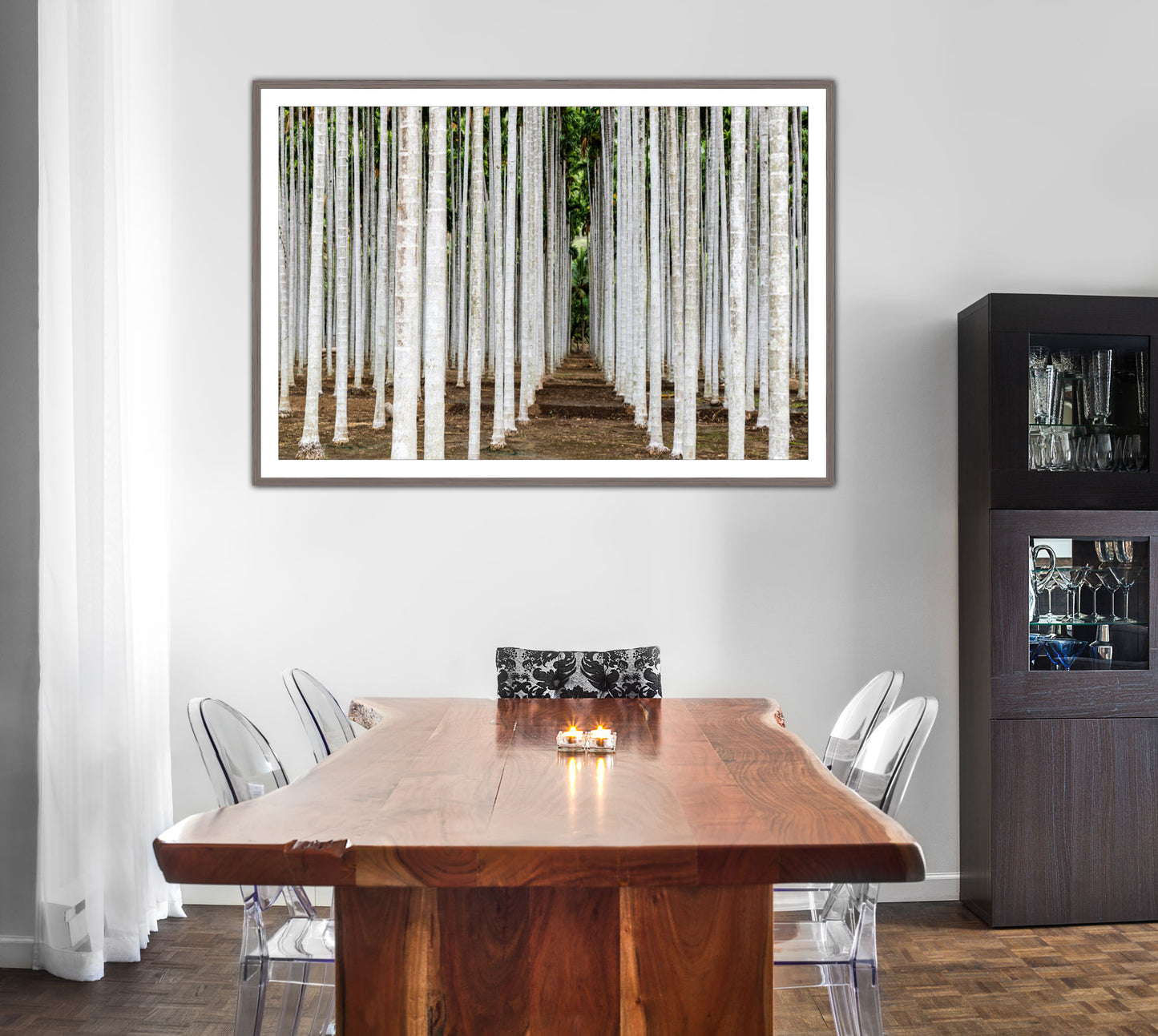 South Indian Areca trees